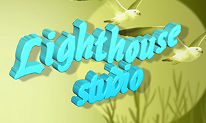 corporate 3D animation logo